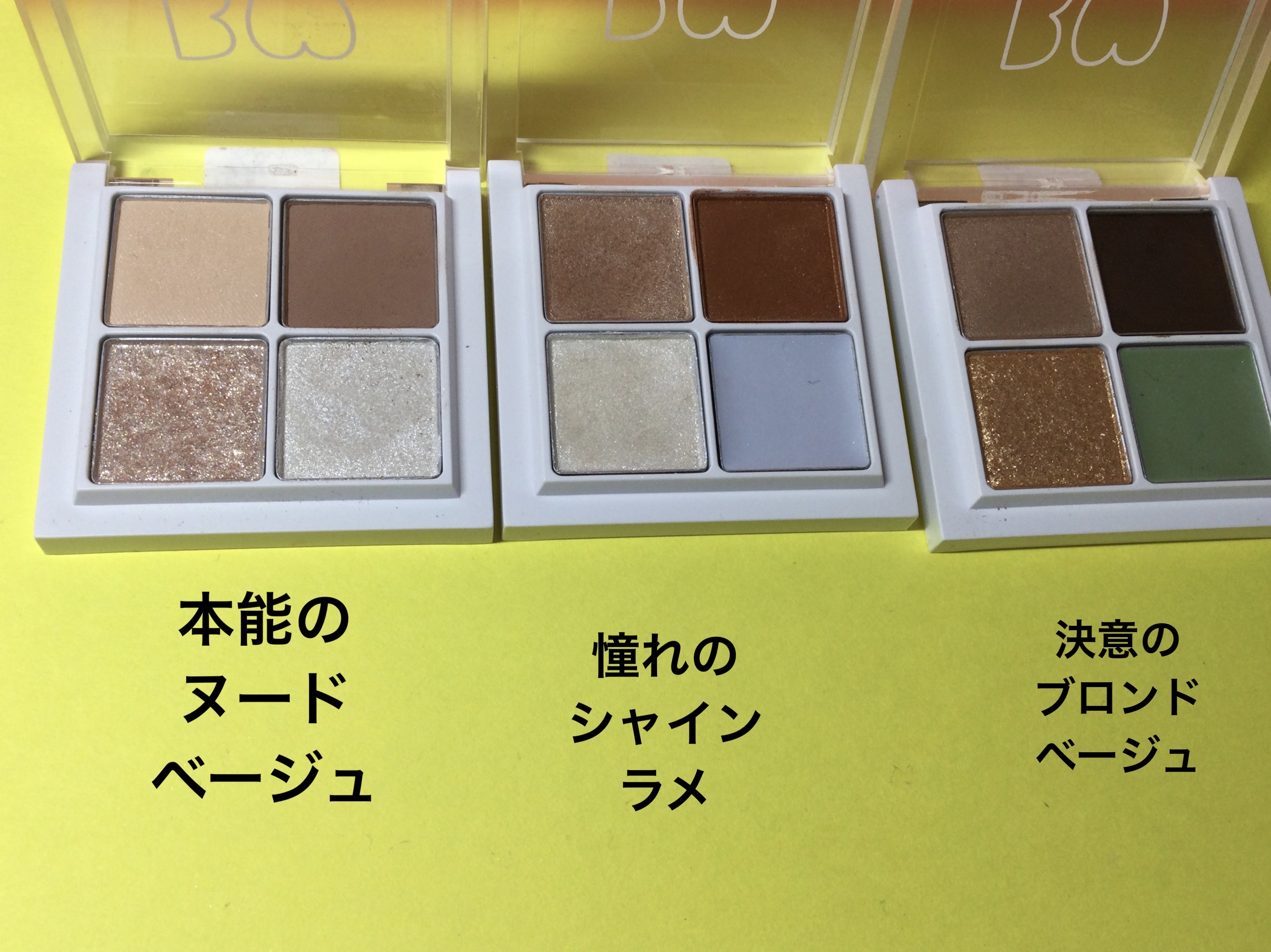 THE アイパレR/b idol/アイシャドウパレットを使ったクチコミ（2枚目）