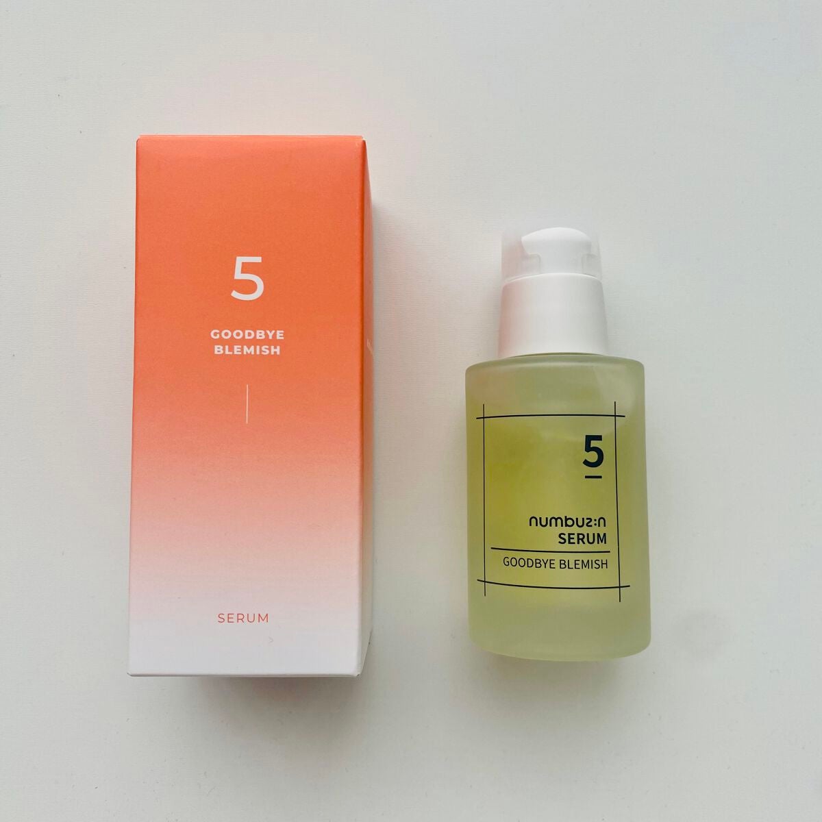 5番 朝晩ビタミン75%セラム/numbuzin/美容液を使ったクチコミ(1枚目)