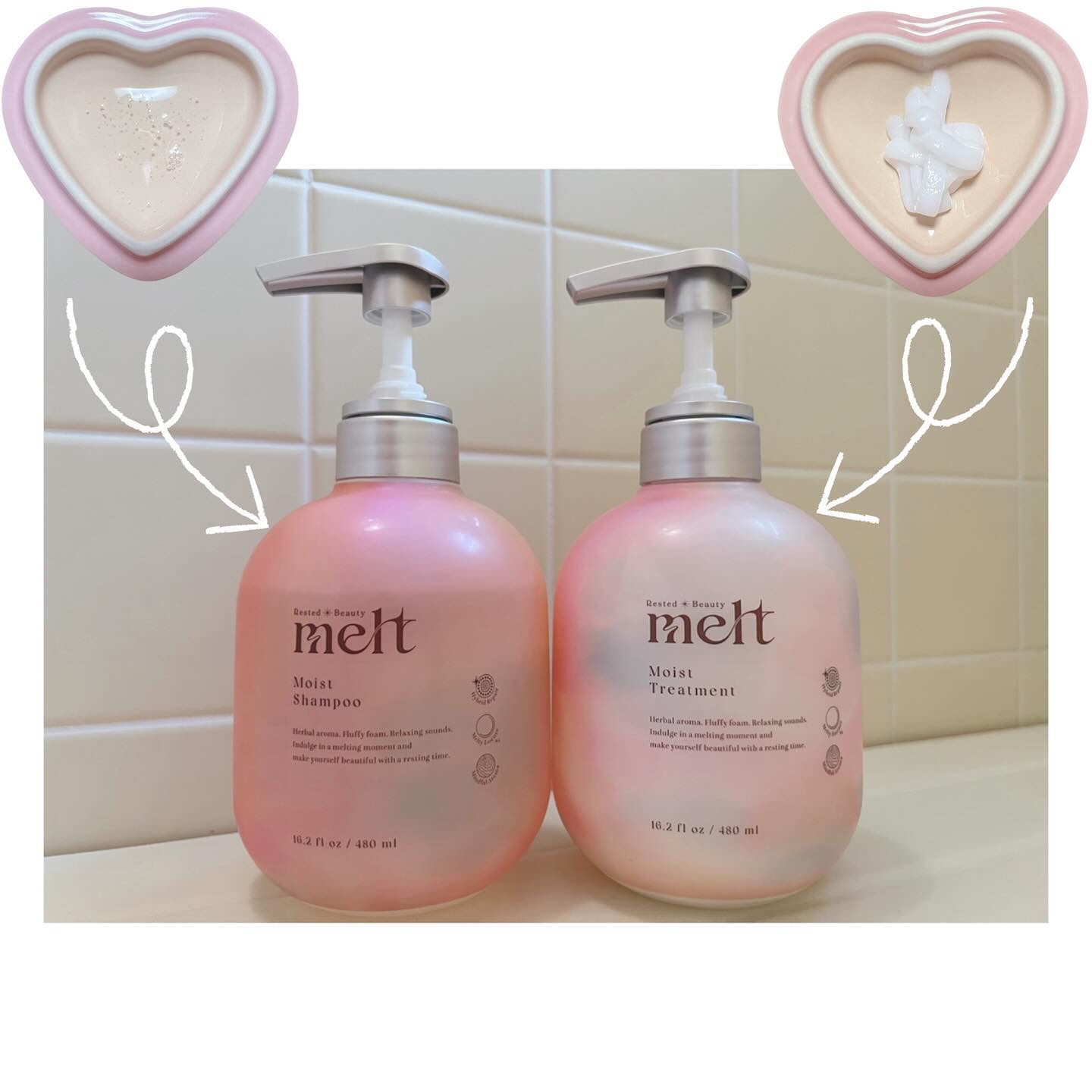 メルト モイストシャンプー／トリートメント/melt/市販シャンプーを使ったクチコミ（2枚目）