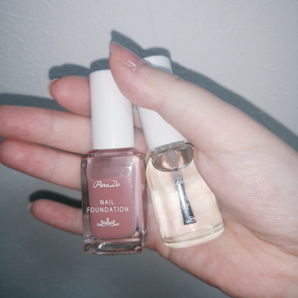 ネイルファンデーション/パラドゥ/マニキュアを使ったクチコミ（2枚目）