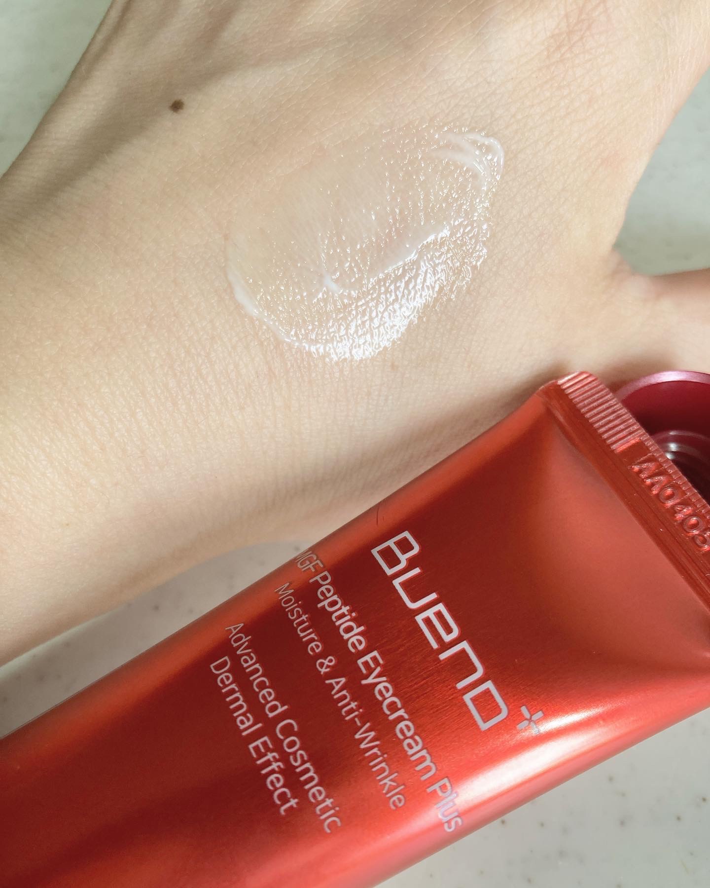 MGF ペプチド アイクリームプラス/BUENO/アイケア・アイクリームを使ったクチコミ（3枚目）