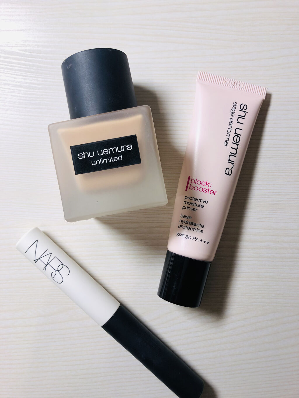 （旧）アンリミテッド ラスティング フルイド 344(生産終了)/shu uemura/リキッドファンデーションを使ったクチコミ（1枚目）