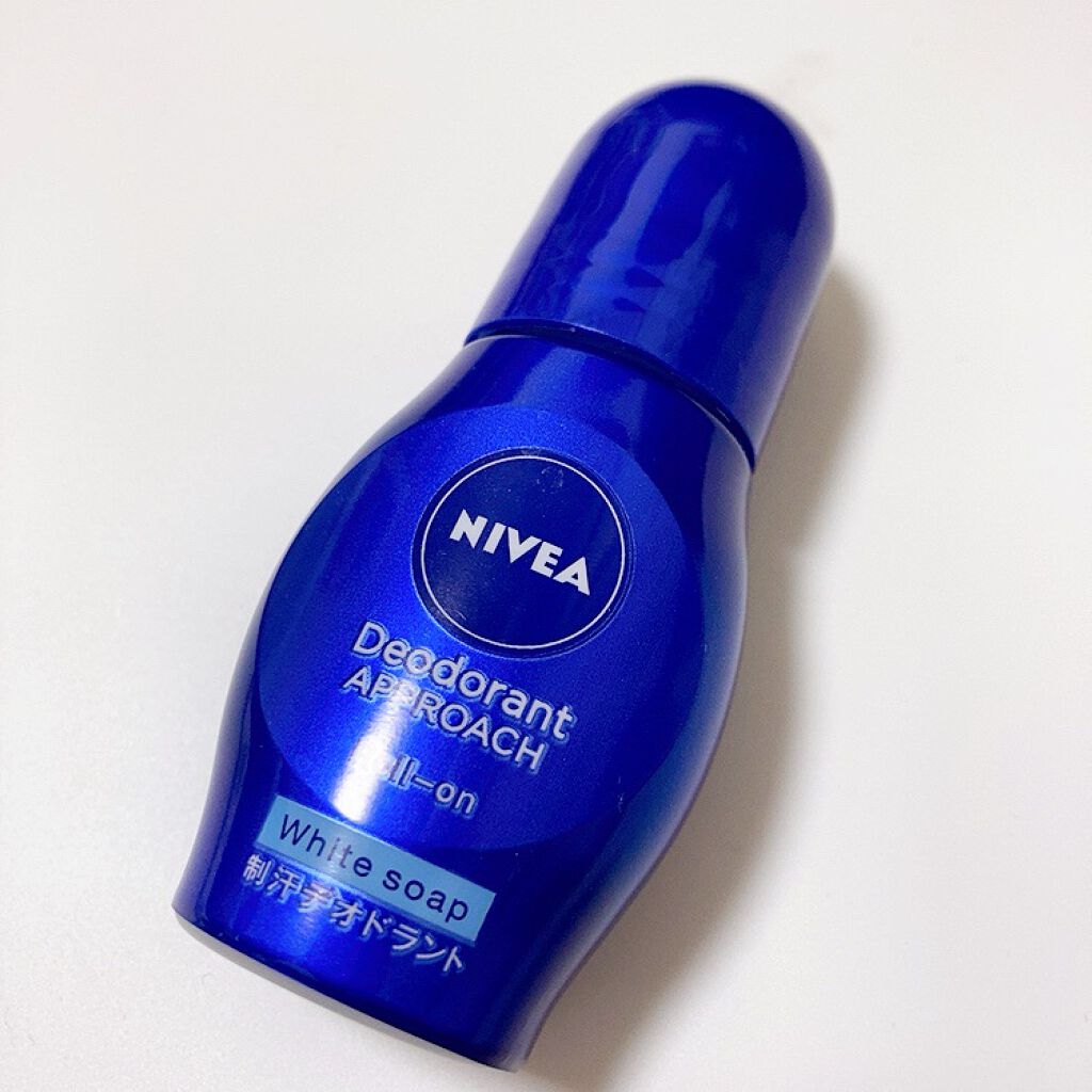 ニベア デオドラント アプローチ ロールオン ホワイトソープの香り/ニベア/デオドラント・制汗剤を使ったクチコミ(2枚目)