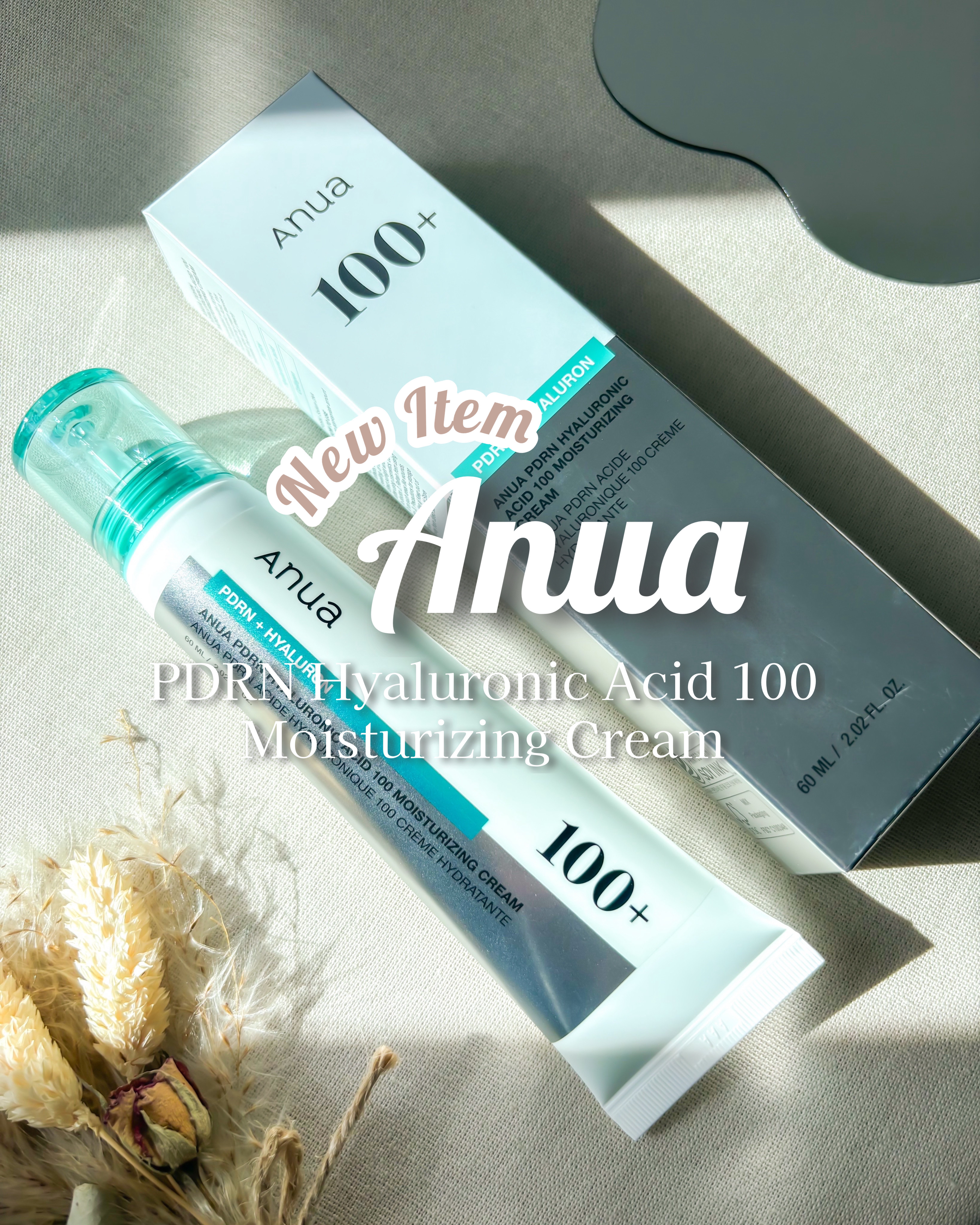 PDRNヒアルロン酸100 モイスチャライジングクリーム/Anua/フェイスクリームを使ったクチコミ（1枚目）