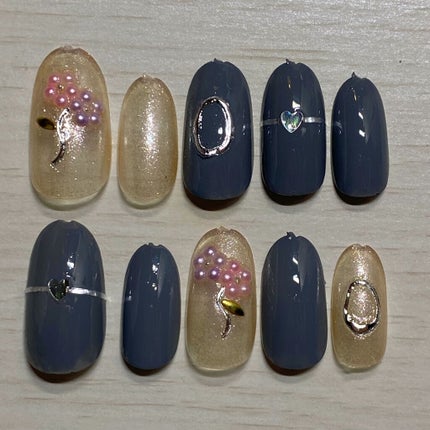 デコレーションネイルパーツ/DAISO/ネイルチップ・パーツを使ったクチコミ(2枚目)