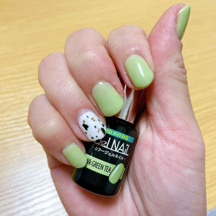 ジェルネイル(ライト対応)/セリア/ジェルネイルを使ったクチコミ(1枚目)