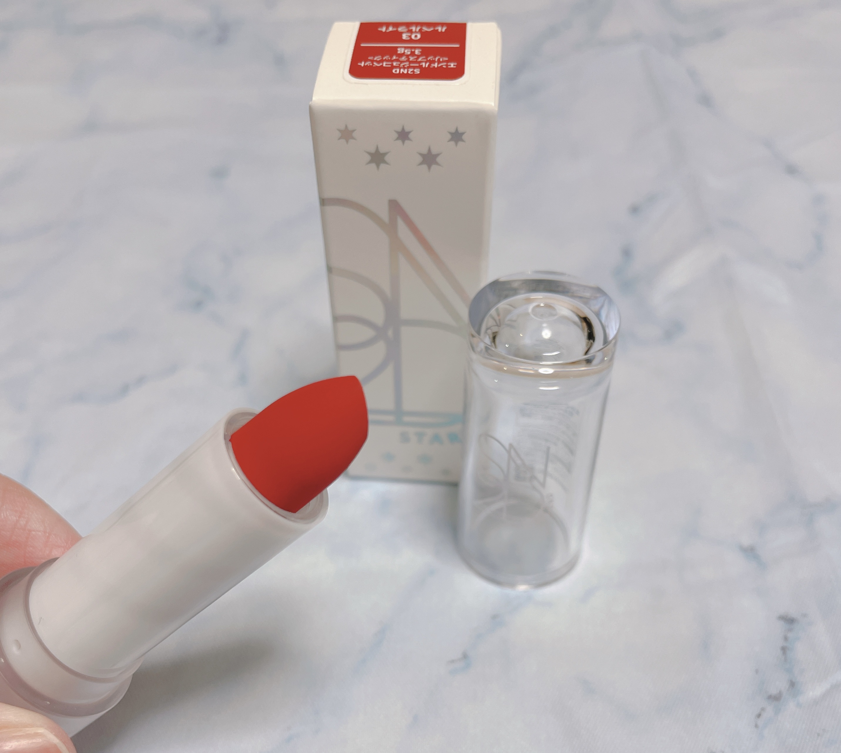 エンドルージュコベット/S2ND/口紅を使ったクチコミ（3枚目）