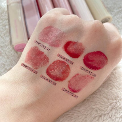 ジューシーラスティングティント/rom&nd/リップティントを使ったクチコミ(8枚目)