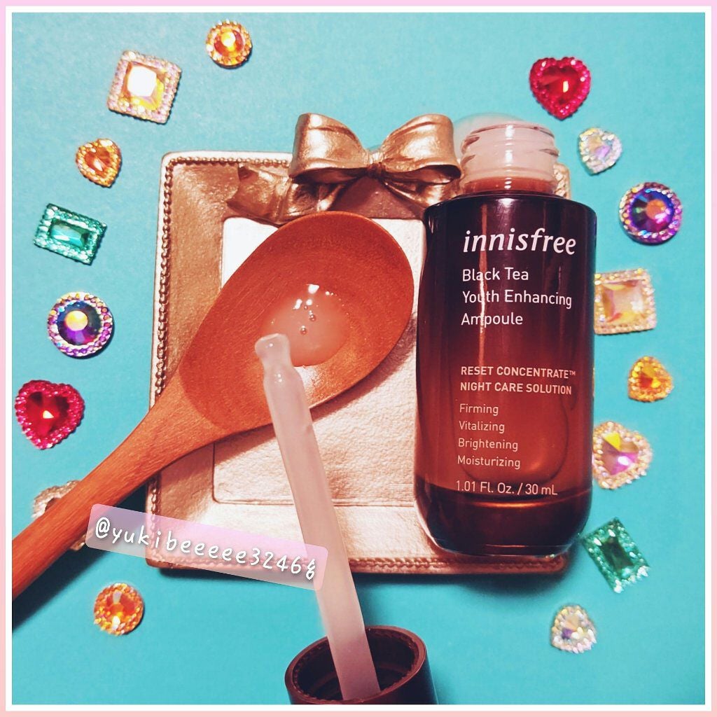 ブラックティー ユース セラム/innisfree/美容液を使ったクチコミ(3枚目)