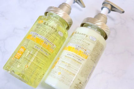 シルキー スムースモイスチャー シャンプー 1.0/ヘアトリートメント 2.0/&honey/市販シャンプーを使ったクチコミ(2枚目)