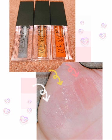 UR GLAM　LIP OIL ゴールド/U R GLAM/リップグロスを使ったクチコミ（1枚目）