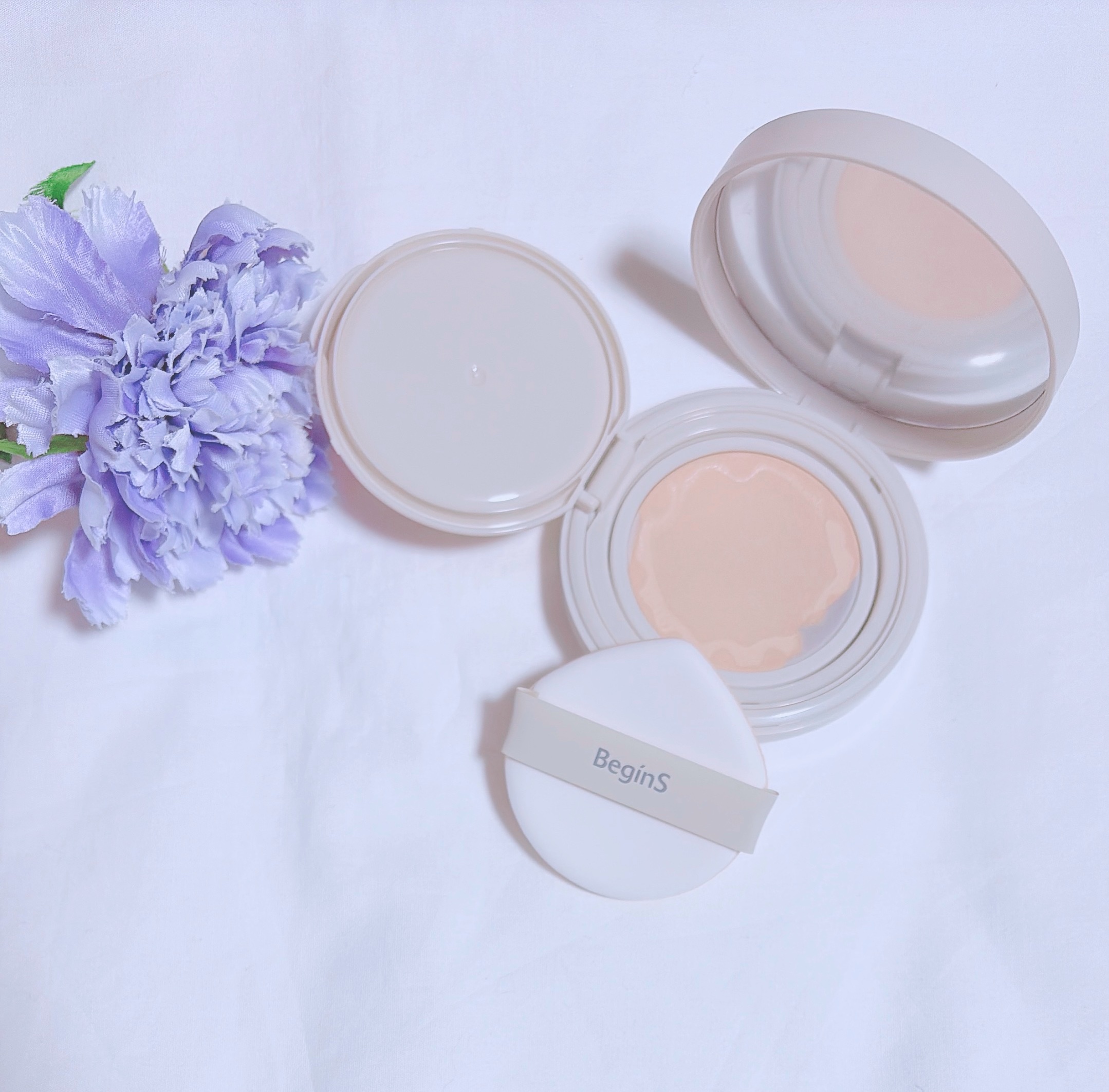 Pore Caring Mesh Cushion 19 ポースリン/BeginS by JUNGSAEMMOOL/クッションファンデーションを使ったクチコミ（2枚目）