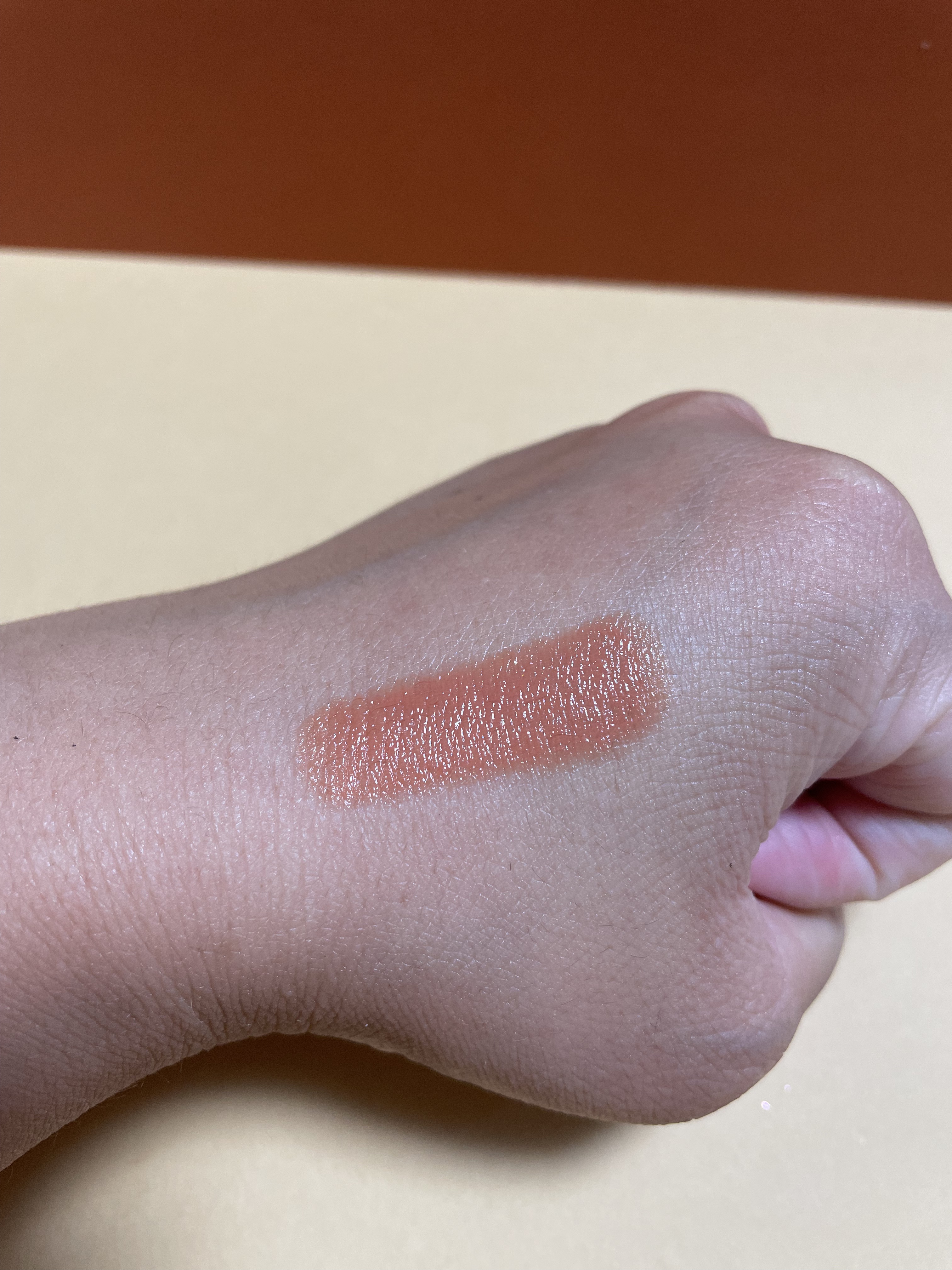 ミニバーム リップスティック OR210 ペールオレンジ/Visée/口紅を使ったクチコミ（2枚目）