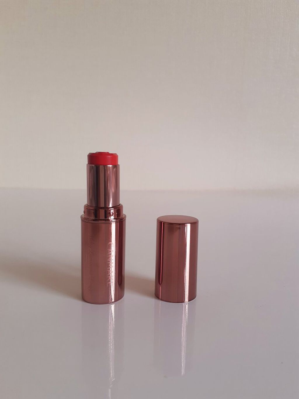 メルティールミナスルージュ（ティントタイプ）/キャンメイク/リップティントを使ったクチコミ（1枚目）