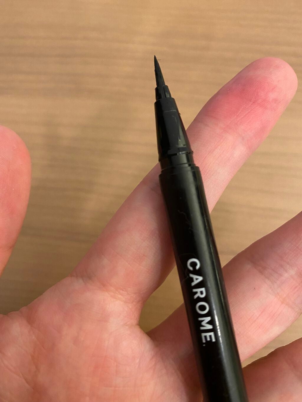 ウォータープルーフ リキッドアイライナー/CAROME./リキッドアイライナーを使ったクチコミ(1枚目)