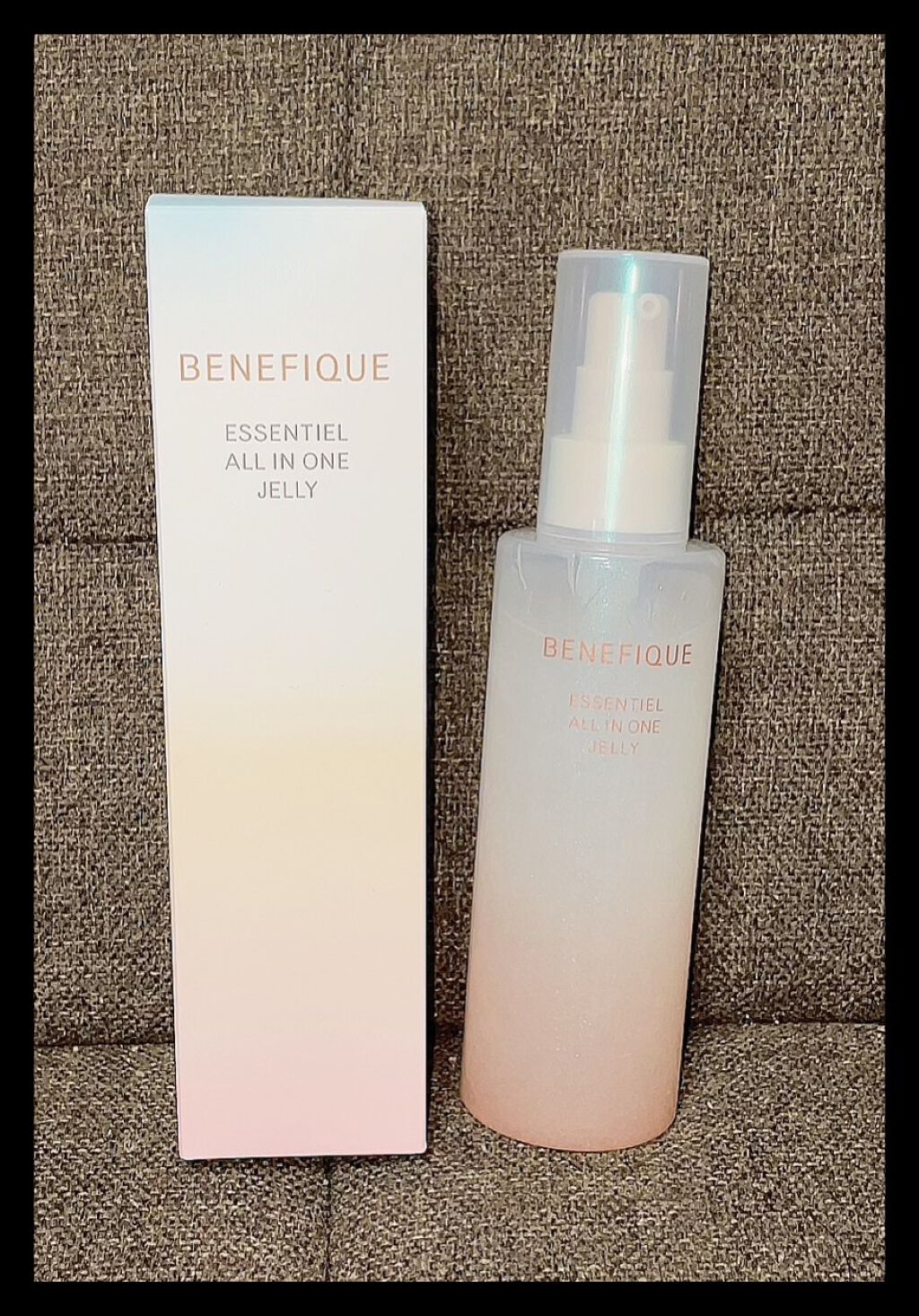 エッセンシャル オールインワン ジュレ 本体/BENEFIQUE/美容液を使ったクチコミ（1枚目）