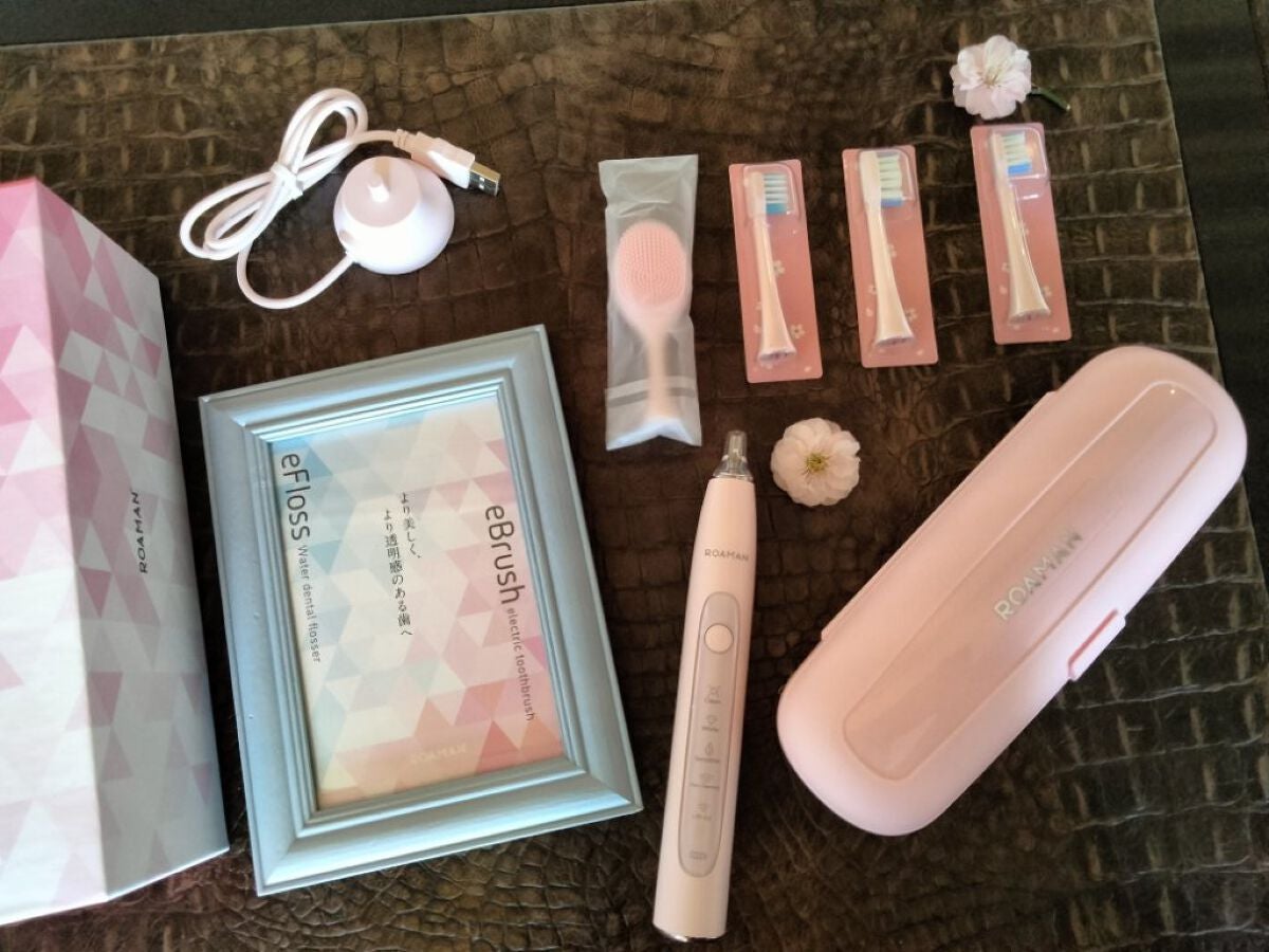 充電式ウォーターフロスmini1/ROAMAN/電動歯ブラシを使ったクチコミ(5枚目)