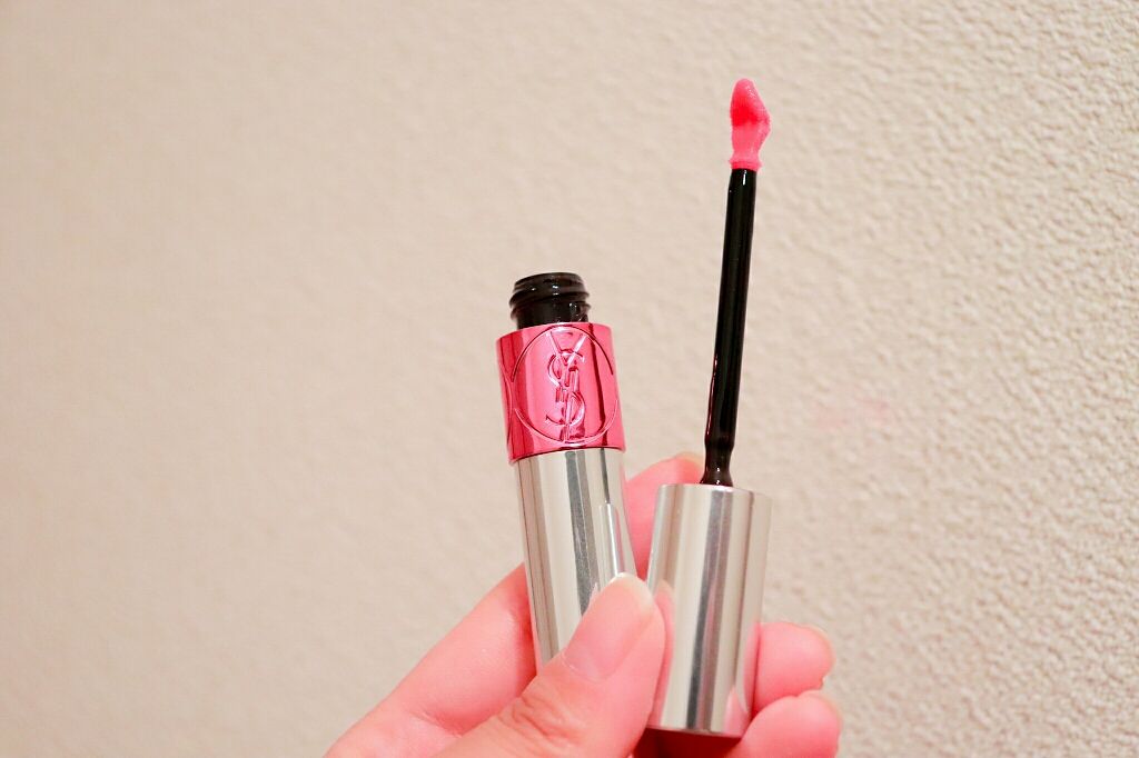 ヴォリュプテ ティントインオイル/YVES SAINT LAURENT BEAUTE/リップグロスを使ったクチコミ（2枚目）