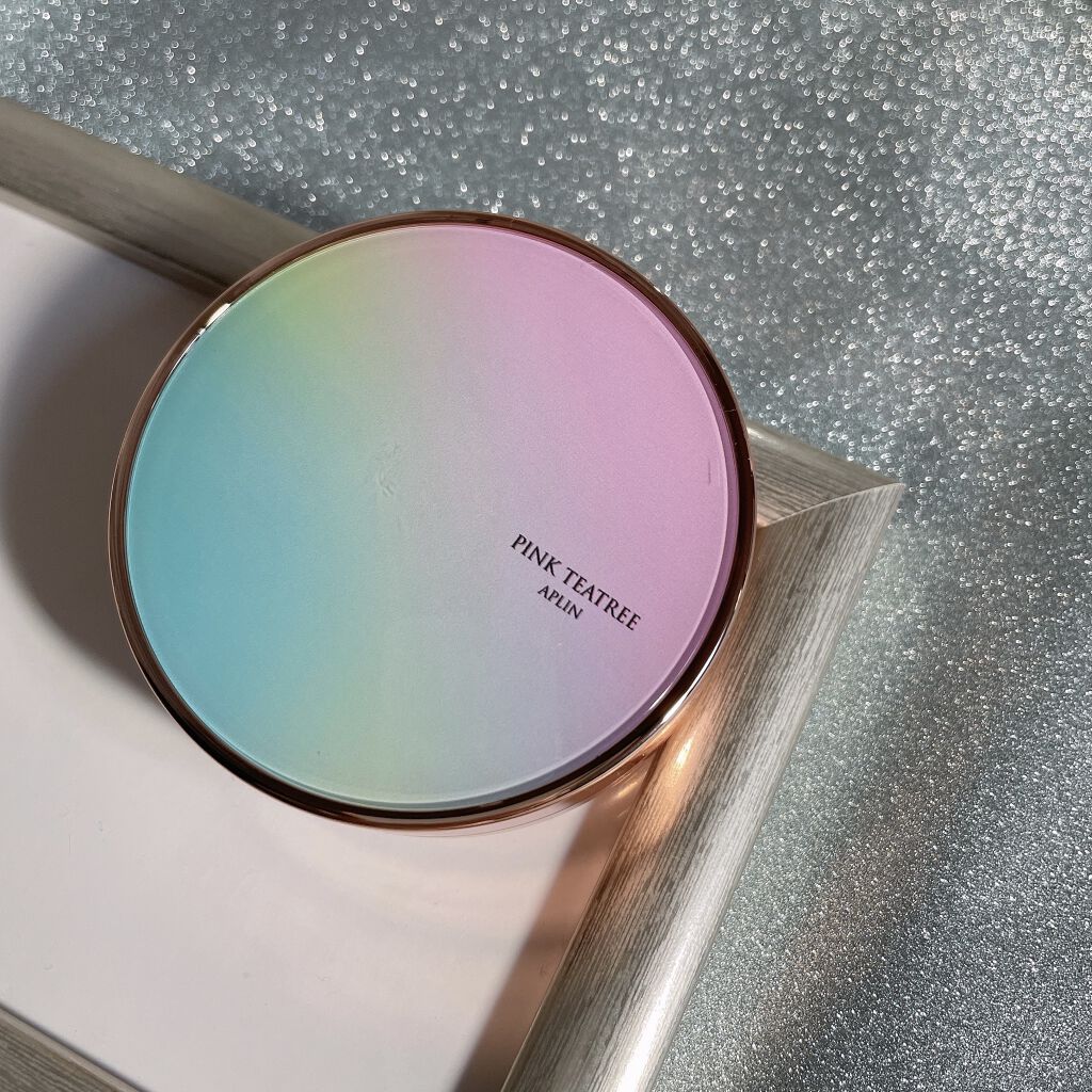 ピンクティーツリーカバークッション/APLIN/クッションファンデーションを使ったクチコミ（2枚目）