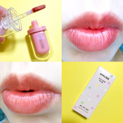 ジェルフィットティント/AMUSE/リップティントを使ったクチコミ(5枚目)