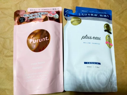 メロウシャンプー/メロウトリートメント/plus eau/市販シャンプーを使ったクチコミ(2枚目)