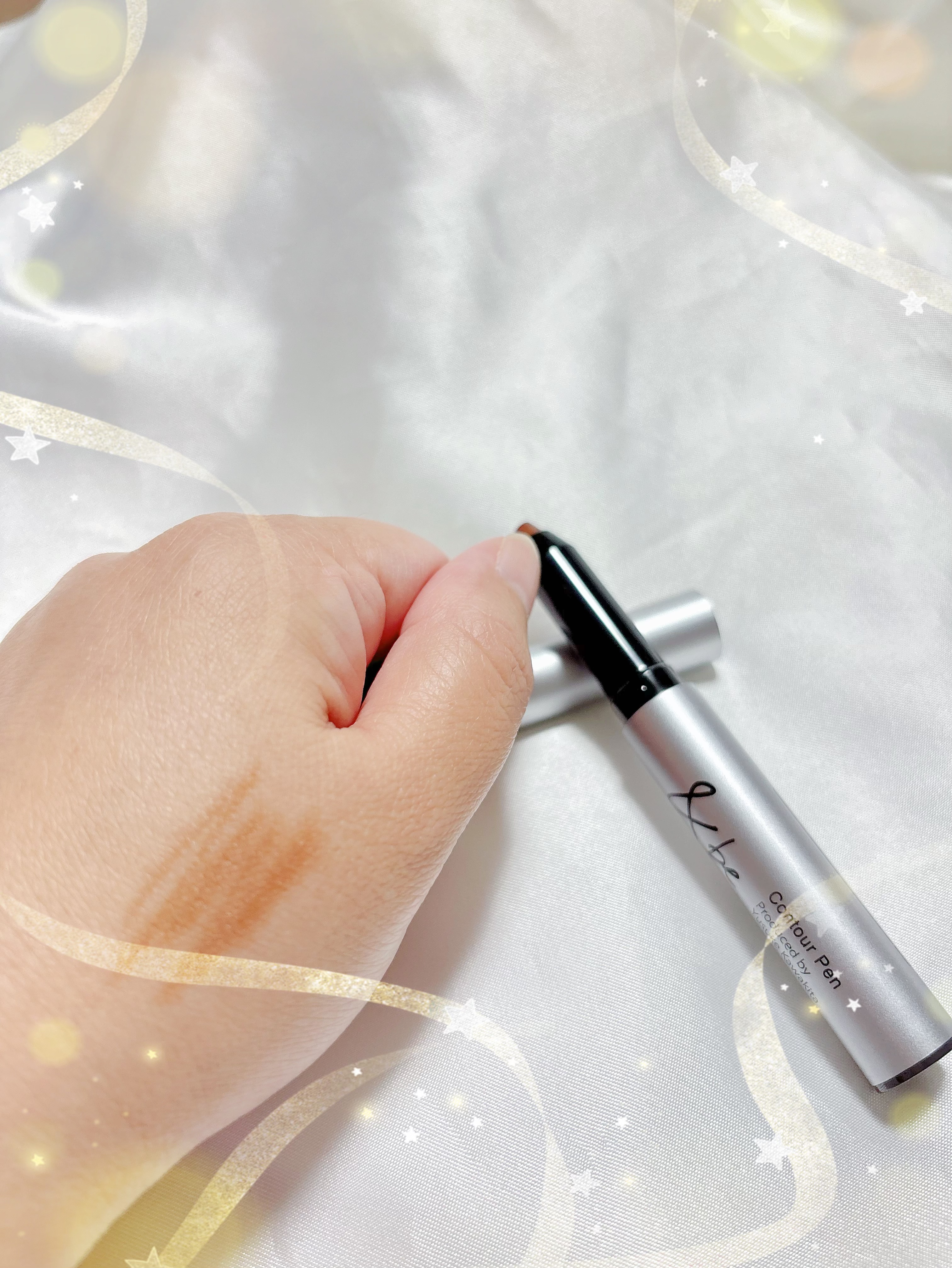 &be コントゥアペン/＆be/シェーディングを使ったクチコミ（2枚目）