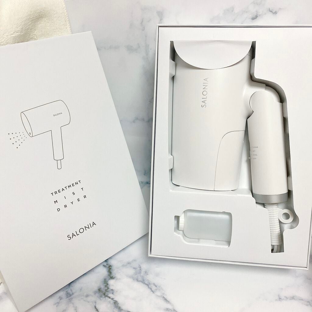 トリートメントミストドライヤー /SALONIA/ドライヤーを使ったクチコミ(3枚目)