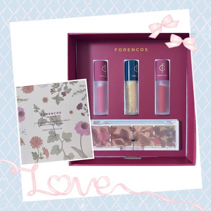 ヴィンテージフラワーガーデンセット/フォレンコス/メイクアップキットを使ったクチコミ(1枚目)