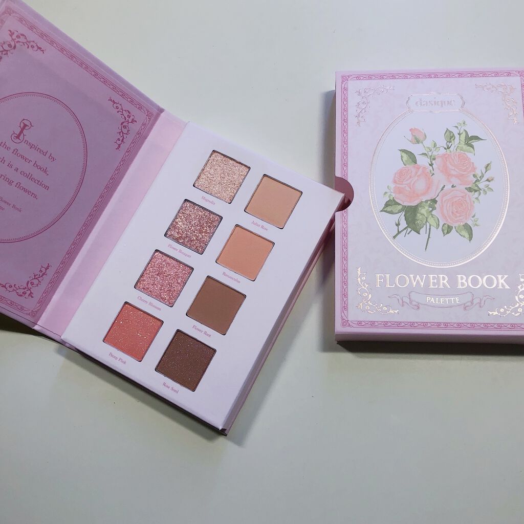 シャドウパレット 08 フラワーブック/dasique/アイシャドウパレットを使ったクチコミ（2枚目）