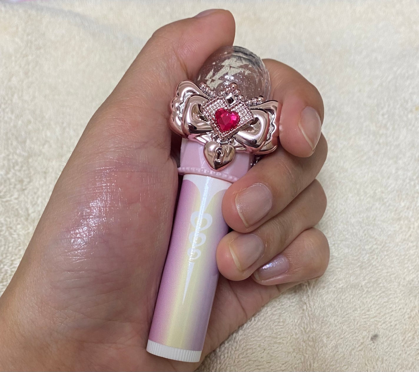 ひみつのアイプリリップ/タカラトミー/リップクリームを使ったクチコミ(3枚目)