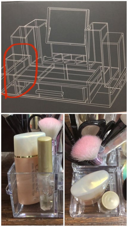 クリアドレッサー収納/3COINS/その他を使ったクチコミ(7枚目)