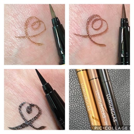 スキルレスライナー/LUMIURGLAS/リキッドアイライナーを使ったクチコミ(5枚目)