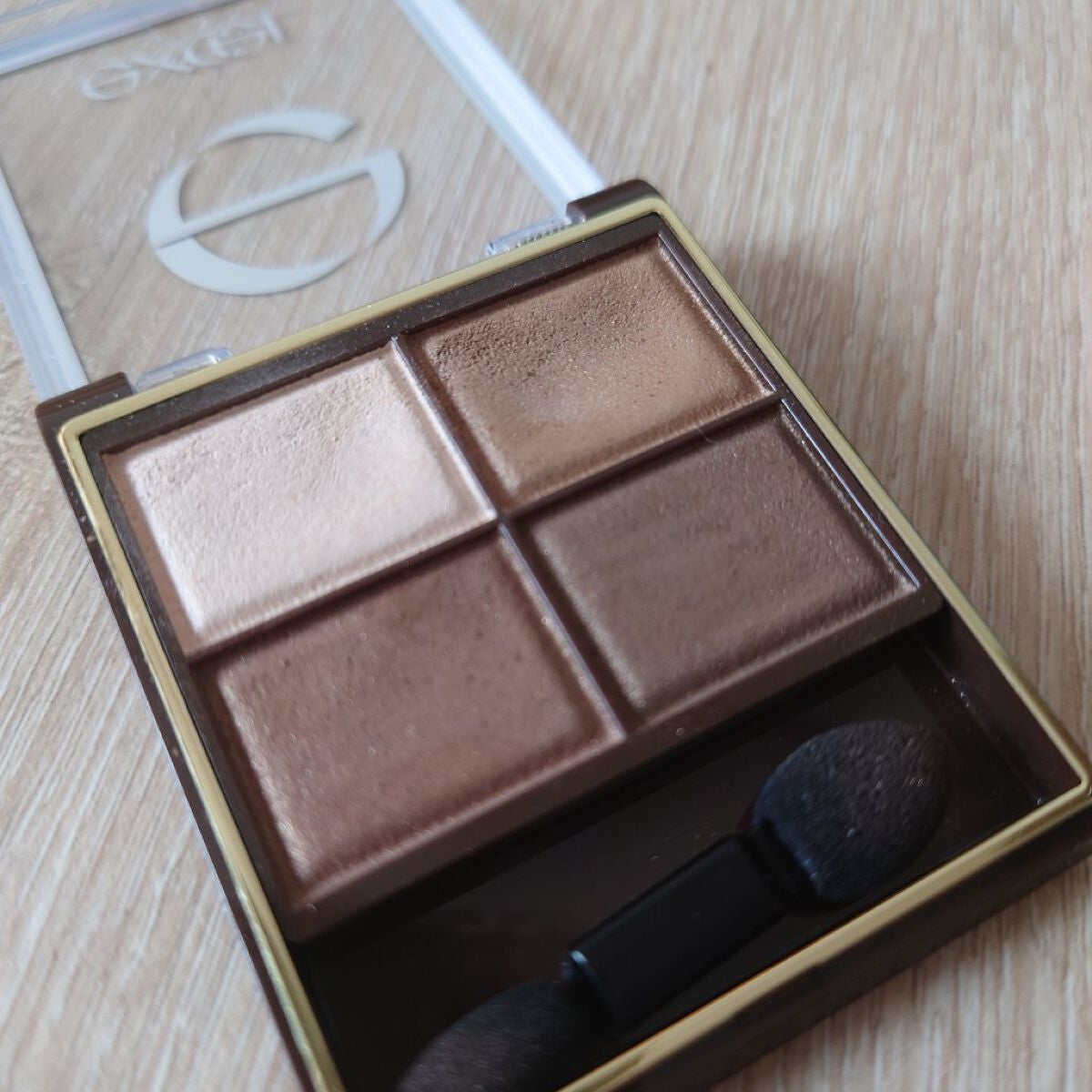 スキニーリッチシャドウ/excel/アイシャドウパレットを使ったクチコミ(4枚目)