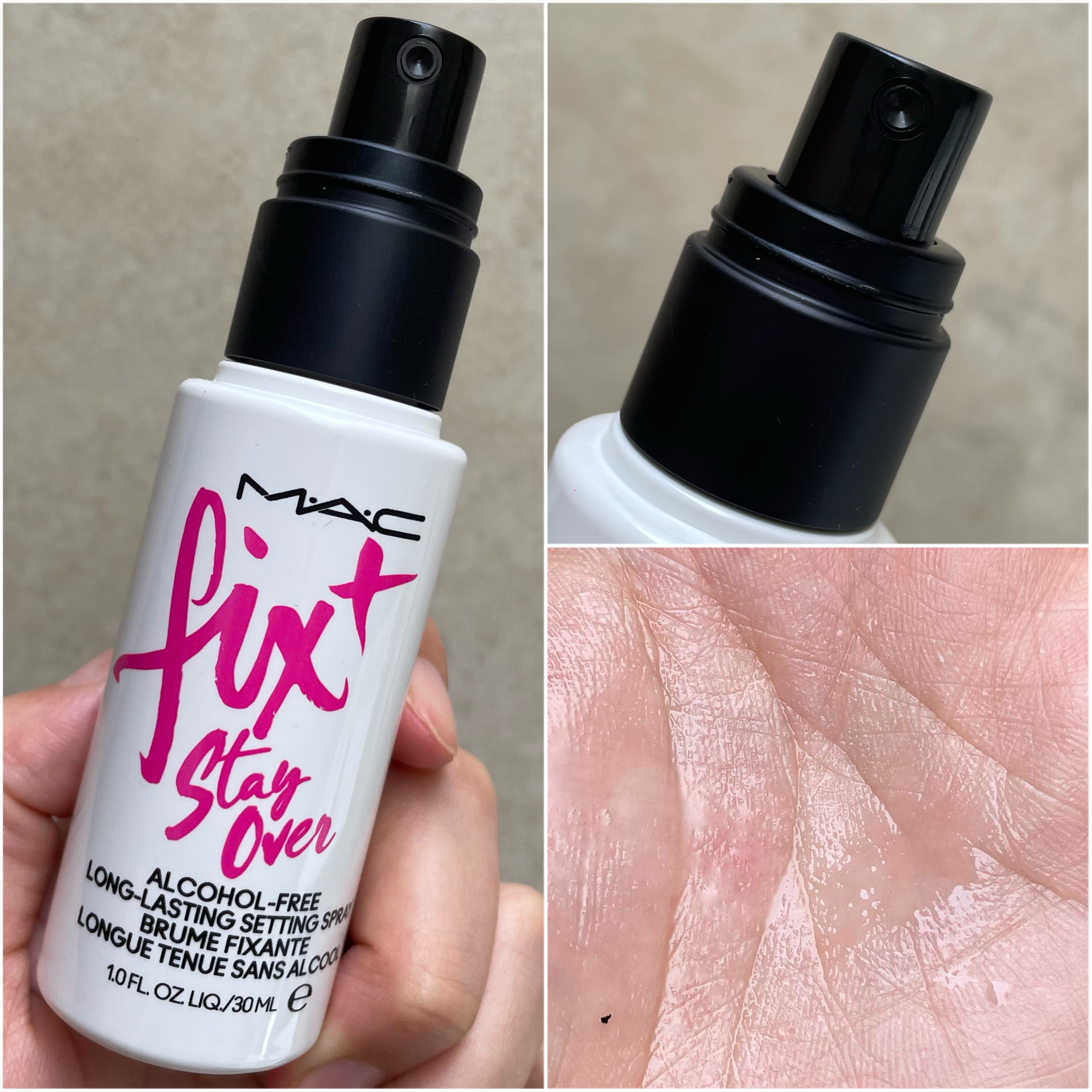 フィックス＋ ステイ オーバー/M・A・C/ミスト状化粧水を使ったクチコミ（2枚目）