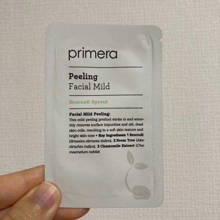 フェイシャルマイルドピーリング/primera/ピーリングを使ったクチコミ(1枚目)