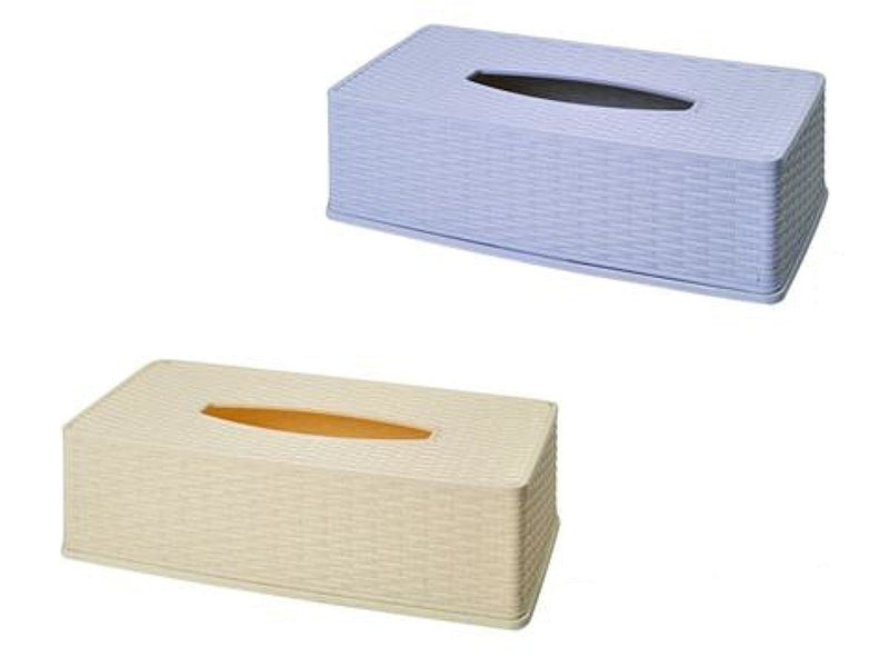 DAISO 編み目調ティッシュボックス