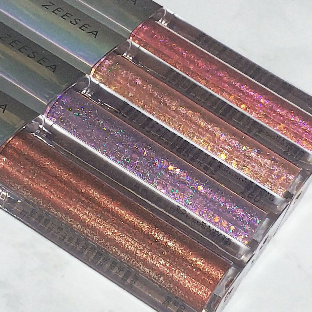 ダイヤモンドシリーズ 星空リキッドアイシャドウ/ZEESEA/リキッドアイシャドウを使ったクチコミ(2枚目)