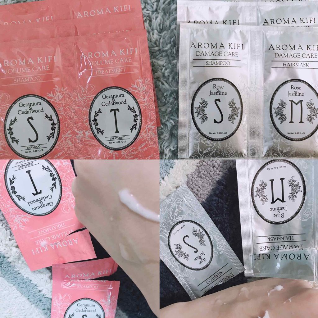 ダメージケアシャンプー／トリートメント/AROMA KIFI/シャンプー・コンディショナーを使ったクチコミ（1枚目）