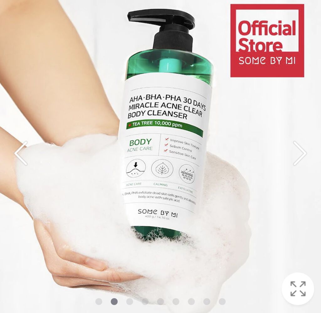 AHA·BHA·PHA 30デイズミラクルアクネボディクレンザー/SOME BY MI/ボディソープを使ったクチコミ（1枚目）