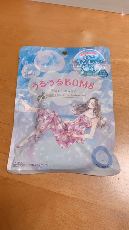 うるうるBOMBマスク/クリアターン/シートマスク・パックを使ったクチコミ(1枚目)