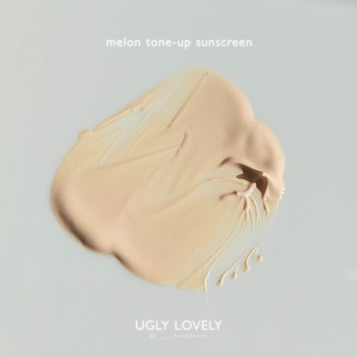 メロントーンアップ日焼け止め/UGLY LOVELY/日焼け止めローションを使ったクチコミ(3枚目)