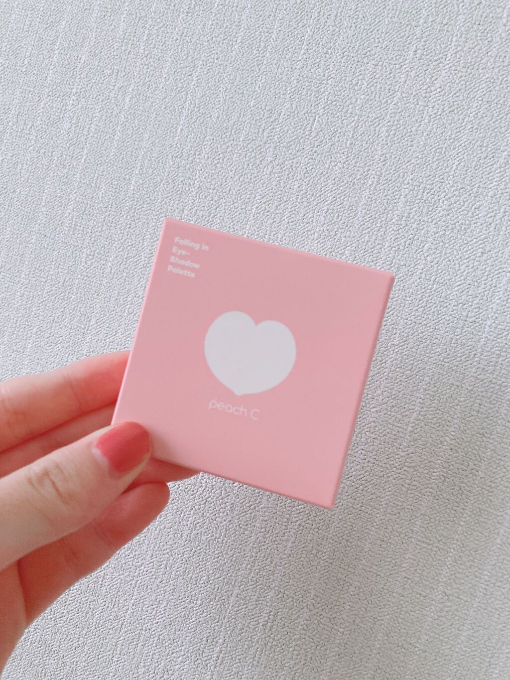 フォーリング イン アイシャドウ パレット 03 フォーリングインピンク/Peach C/アイシャドウパレットを使ったクチコミ（1枚目）