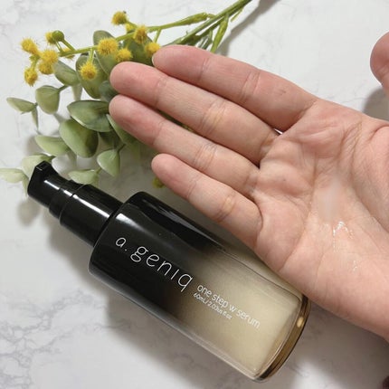 ワンステップWセラム/a.geniq/美容液を使ったクチコミ(1枚目)