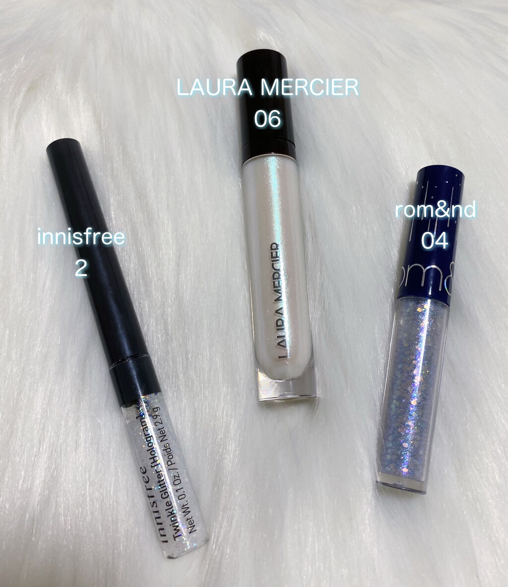 キャビア クローム ヴェイル ライトウェイト リキッド アイカラー 06 オパールセント/ローラ メルシエ/リキッドアイシャドウを使ったクチコミ（1枚目）