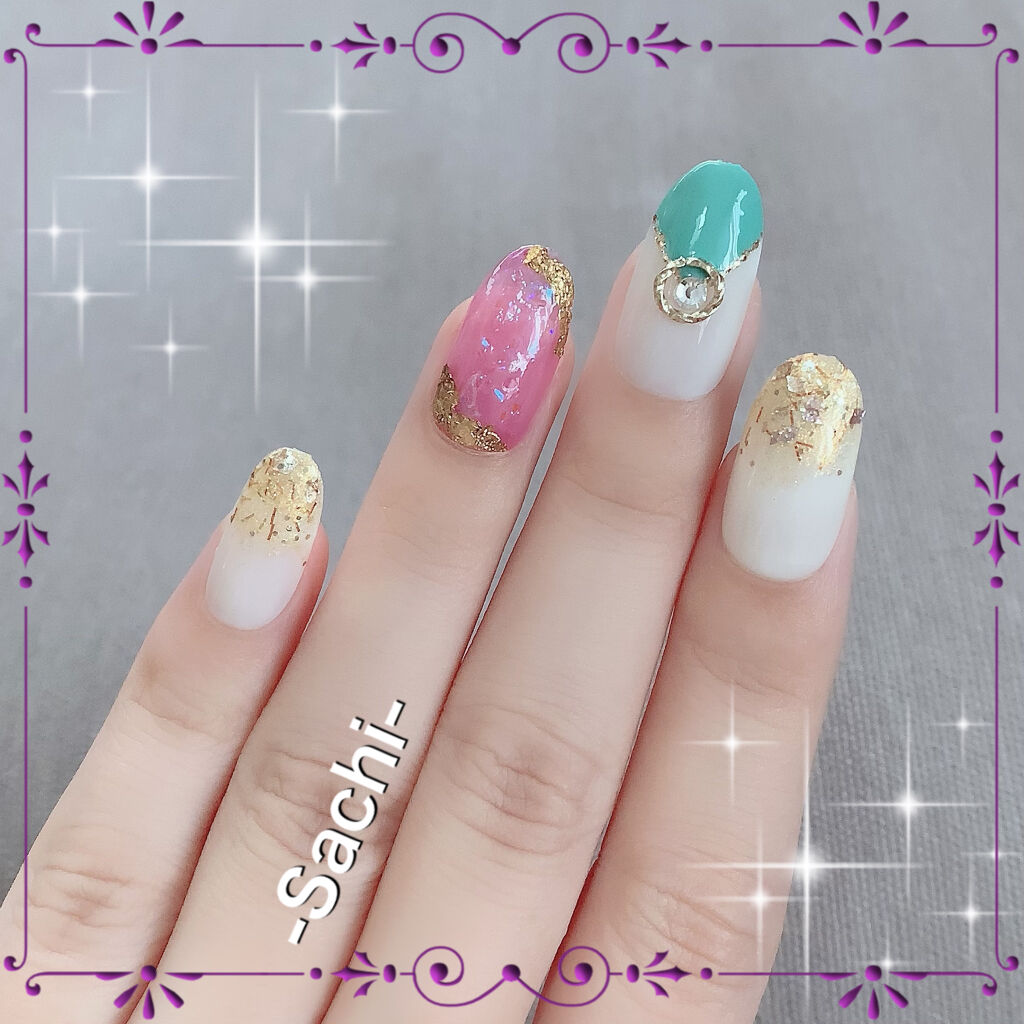 カラフルネイルズ/キャンメイク/マニキュアを使ったクチコミ（2枚目）