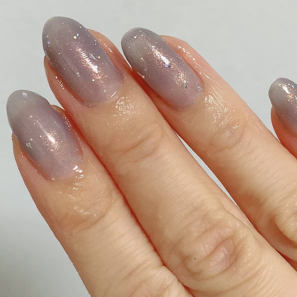 ジェルネイル GMC03 トッピングシュガー/ジェルミーワン/ジェルネイルを使ったクチコミ（3枚目）