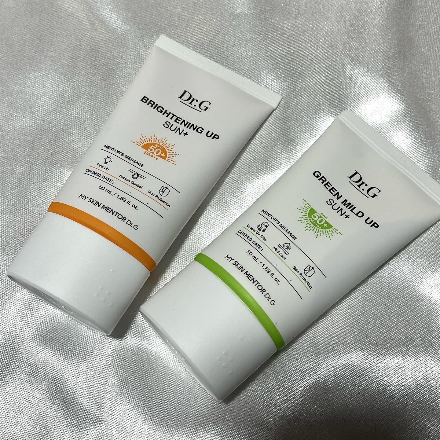 ブライトニングアップサンプラス/Dr.G/日焼け止めクリームを使ったクチコミ（1枚目）