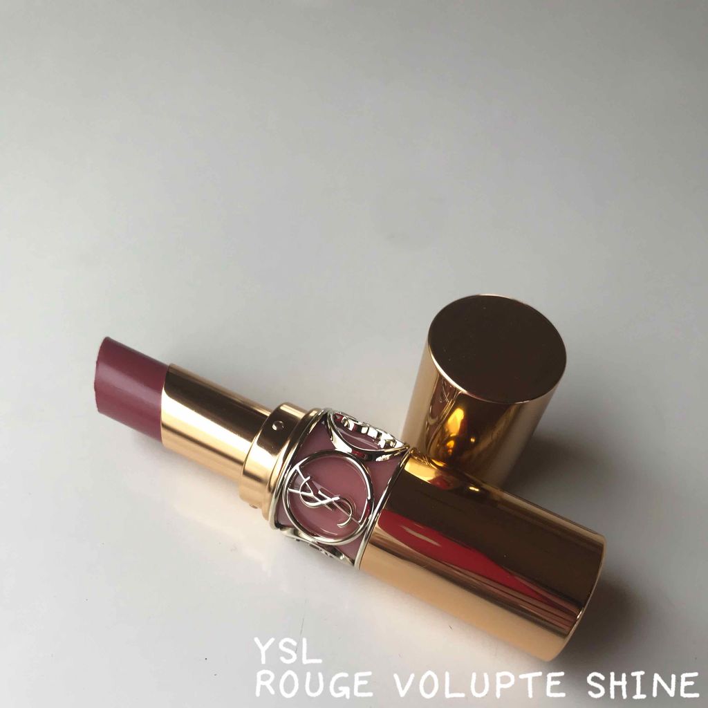 ルージュ ヴォリュプテ シャイン/YVES SAINT LAURENT BEAUTE/口紅を使ったクチコミ（1枚目）