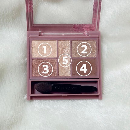 パーフェクトスタイリストアイズ/キャンメイク/アイシャドウパレットを使ったクチコミ(3枚目)