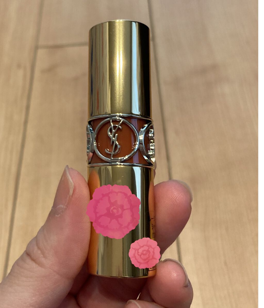 ルージュ ヴォリュプテ シャイン/YVES SAINT LAURENT BEAUTE/口紅を使ったクチコミ（3枚目）